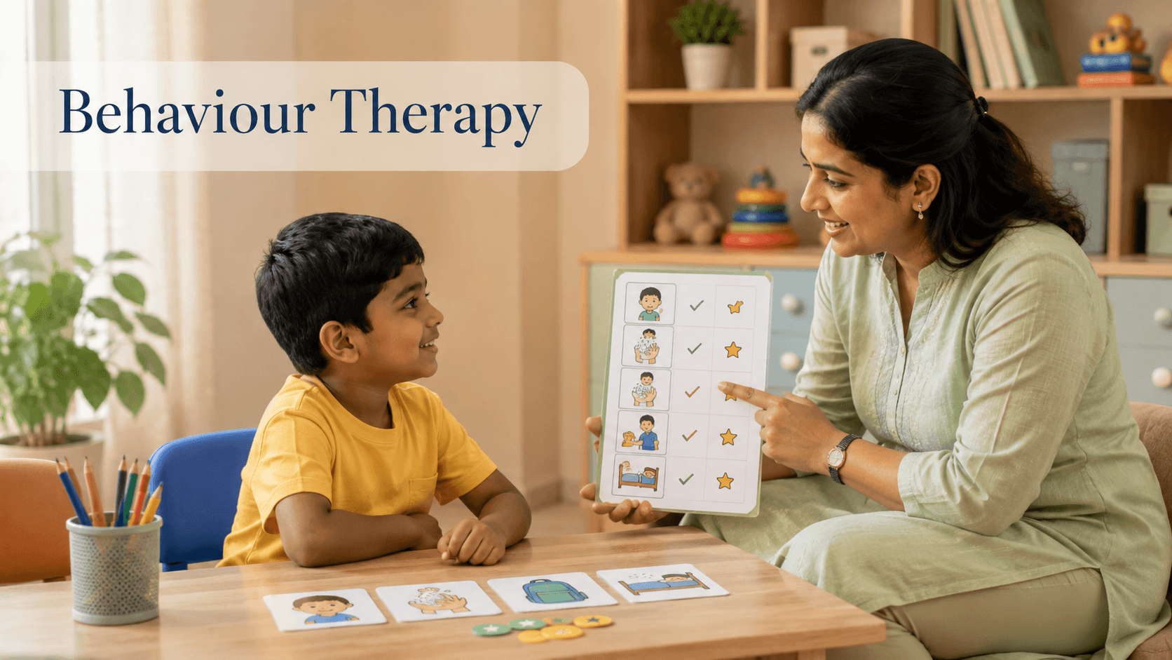 Behaviour Therapy at Meditron Child Development Centre Vijayawada