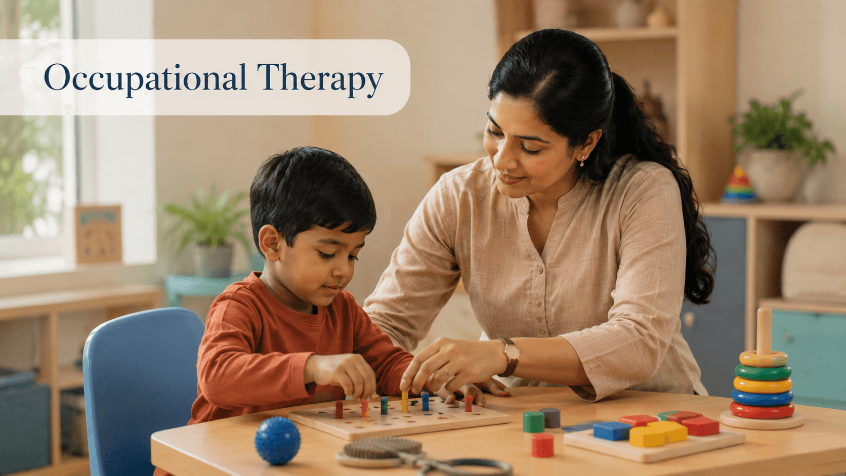 Occupational Therapy at Meditron Child Development Centre Vijayawada
