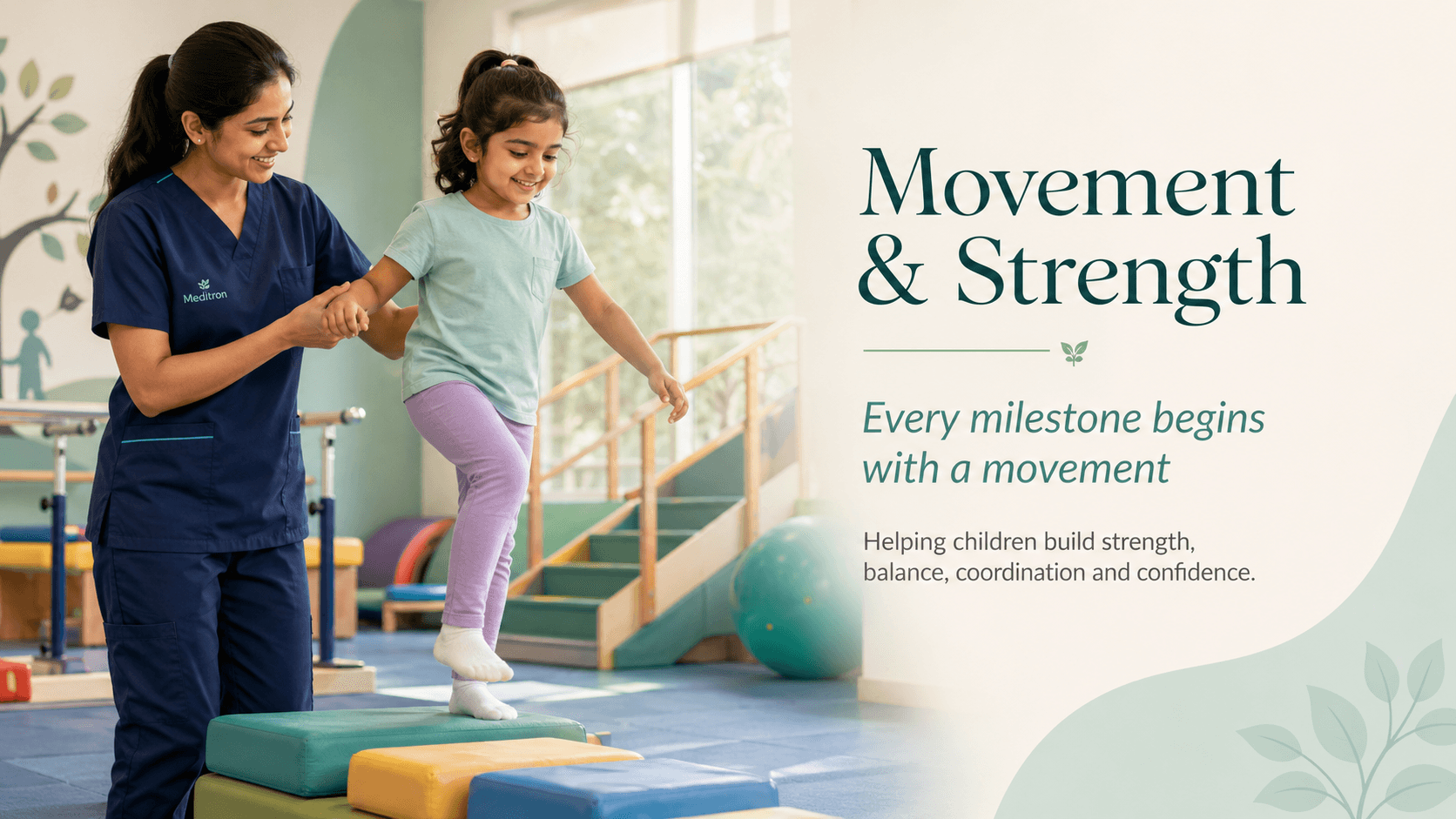 Physiotherapy session at Meditron