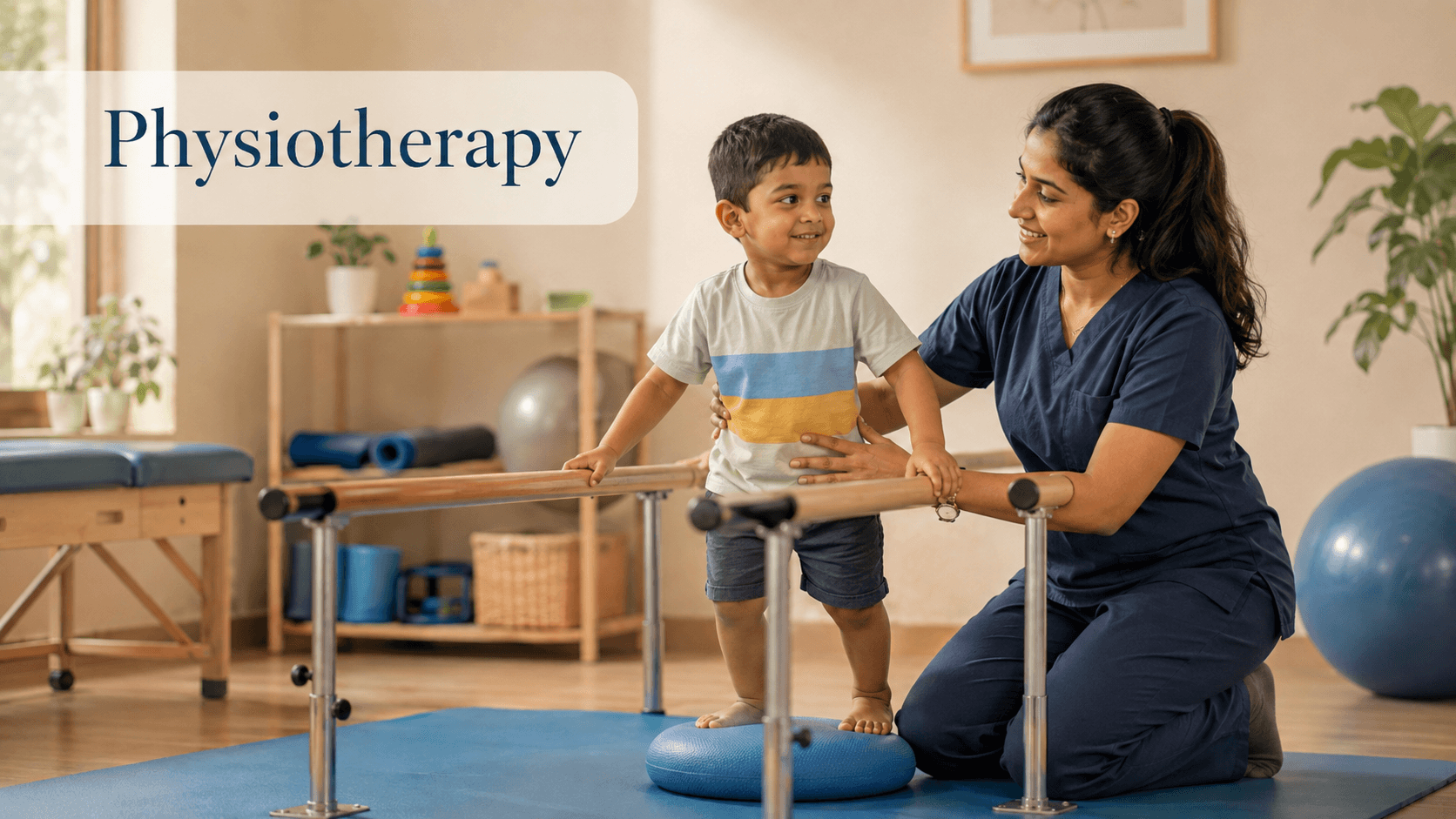 Physiotherapy at Meditron Child Development Centre Vijayawada