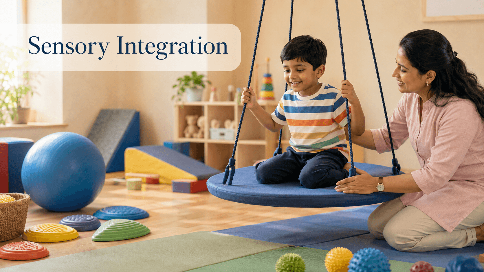 Sensory Integration at Meditron Child Development Centre Vijayawada