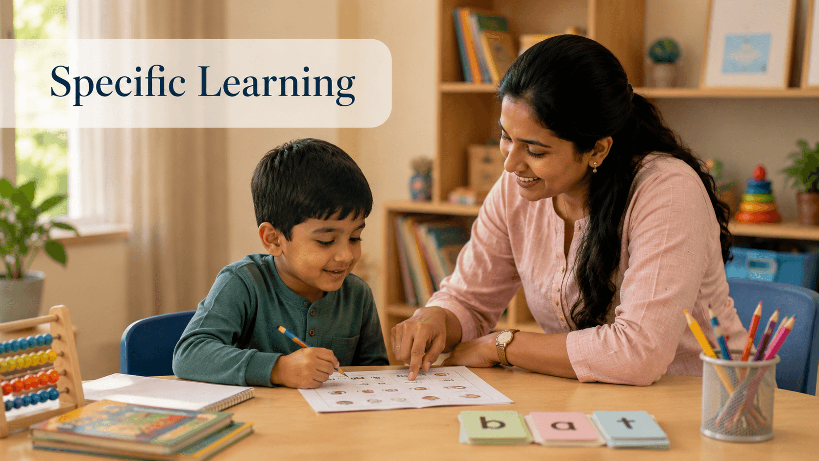 Specific Learning at Meditron Child Development Centre Vijayawada