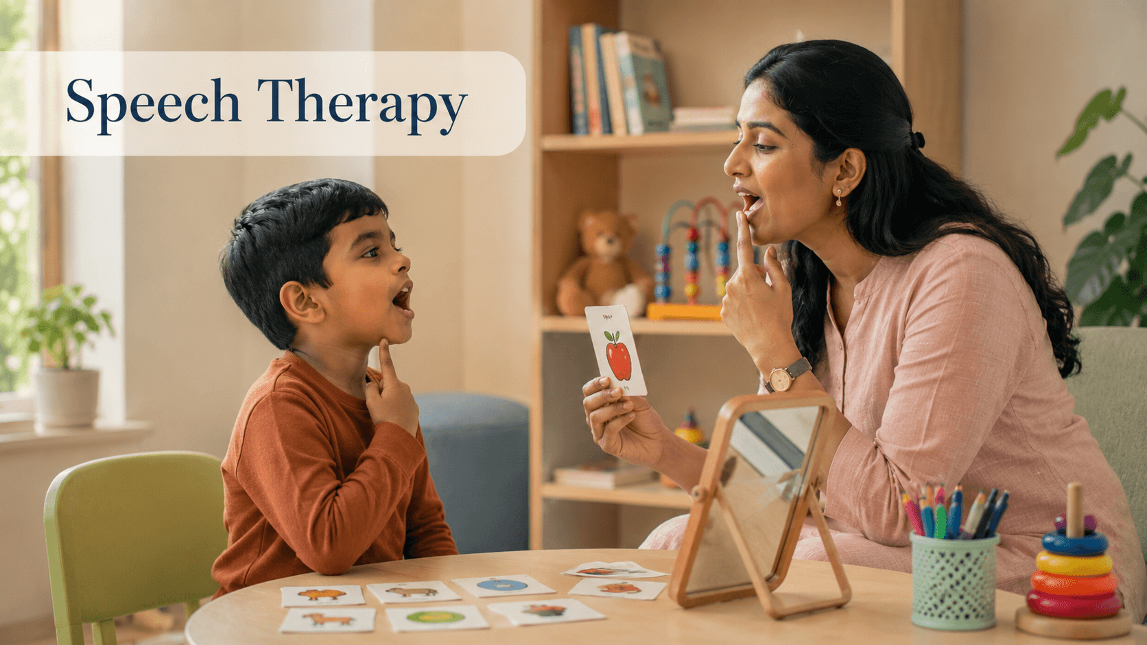 Speech Therapy at Meditron Child Development Centre Vijayawada
